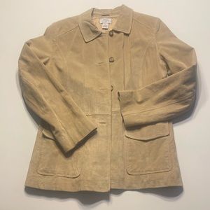 Ann Taylor LOFT Suede Blazer Size 6